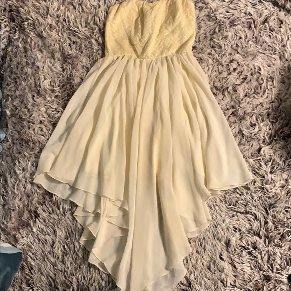 Ivory colored dress